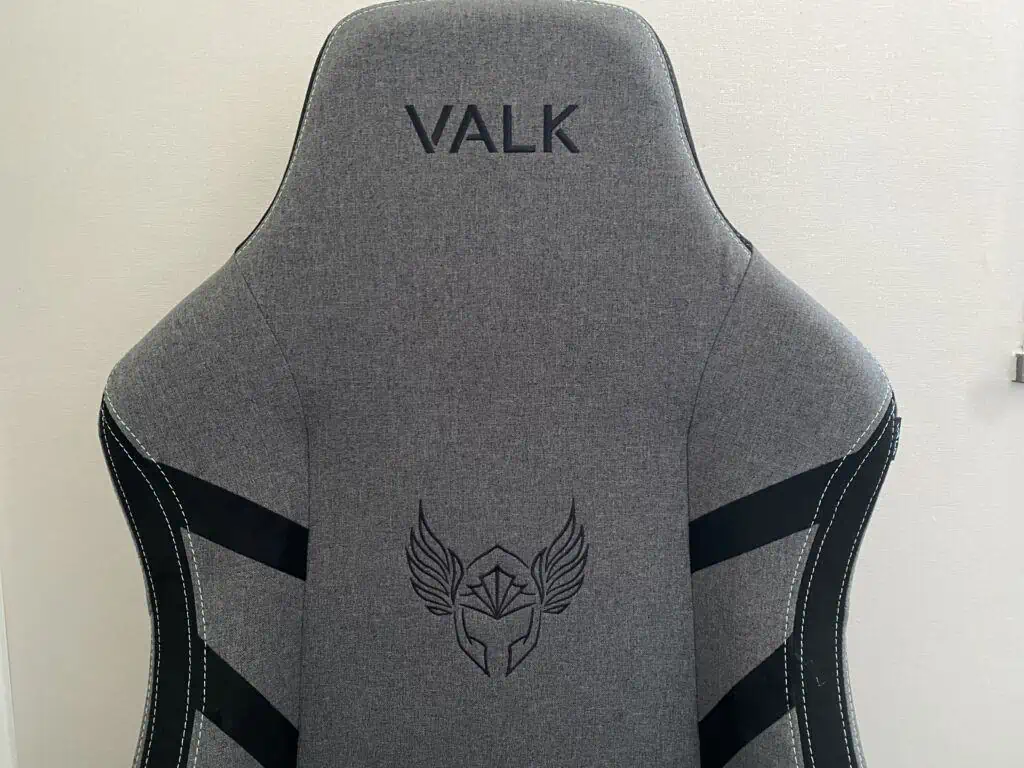 Chaise Gaming VALK Freya en tissu gris. Créé Par et Pour les Gamers